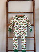 Load image into Gallery viewer, Christmas Pajamas Organic Cotton Trucks & Trees