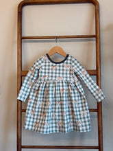 Load image into Gallery viewer, Handmade Vintage Bow Adeline Twirl Dress