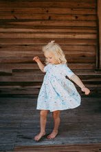 Load image into Gallery viewer, Boho Crystal Magic Organic Cotton Twirl Dress for Girls