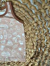 Load image into Gallery viewer, Beach Fun Cotton Knit Summer Tank for Kids - Gender Neutral