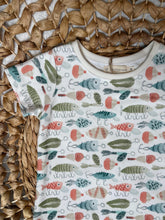 Load image into Gallery viewer, Fishing Lures T-Shirt for Kids - Organic Cotton, White Tee, Adventure-Ready