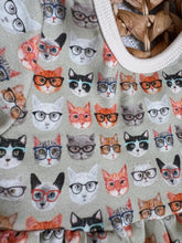 Load image into Gallery viewer, Smarty Cat Organic Cotton Adeline Twirl Dress