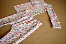 Load image into Gallery viewer, Fall Floral French Terry Lounge Set