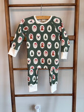 Load image into Gallery viewer, Christmas Organic Cotton Two-Piece Pajama Set - Santa Stripe 2025
