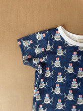 Load image into Gallery viewer, Patriotic Sharks Basic Tee
