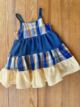 Load image into Gallery viewer, Tiered Ruffle Memory Dress Keepsake Baby Girl: Choose Colors

