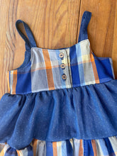 Load image into Gallery viewer, Tiered Ruffle Memory Dress Keepsake Baby Girl: Choose Colors
