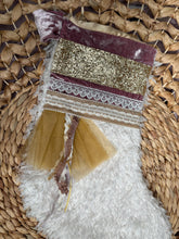 Load image into Gallery viewer, All That Glitters OOAK Christmas Stocking
