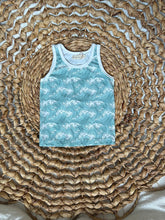 Load image into Gallery viewer, Ocean Waves Cotton Knit Summer Tank for Kids - Gender Neutral
