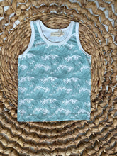 Load image into Gallery viewer, Ocean Waves Cotton Knit Summer Tank for Kids - Gender Neutral
