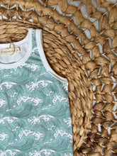 Load image into Gallery viewer, Ocean Waves Cotton Knit Summer Tank for Kids - Gender Neutral
