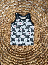 Load image into Gallery viewer, Spotted Eagle Ray Organic Cotton Summer Tank for Kids - Gender Neutral
