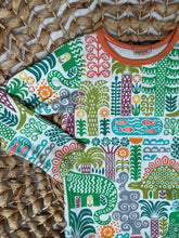 Load image into Gallery viewer, Prehistoric Dinosaur Ages Organic Cotton Unisex Shirt, Handmade Kids
