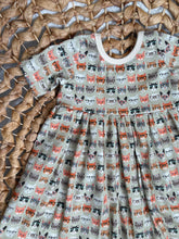 Load image into Gallery viewer, Smarty Cat Organic Cotton Adeline Twirl Dress
